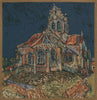 The Church of Auvers Belgian Cushion Cover
