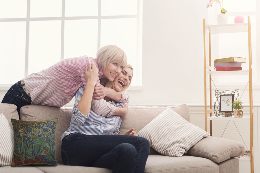 The Iris I Belgian Cushion Cover