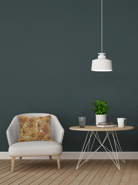 Sunflowers Yellow Belgian Cushion Cover