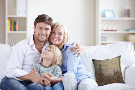 Grand Place Brussels  Belgian Cushion Cover
