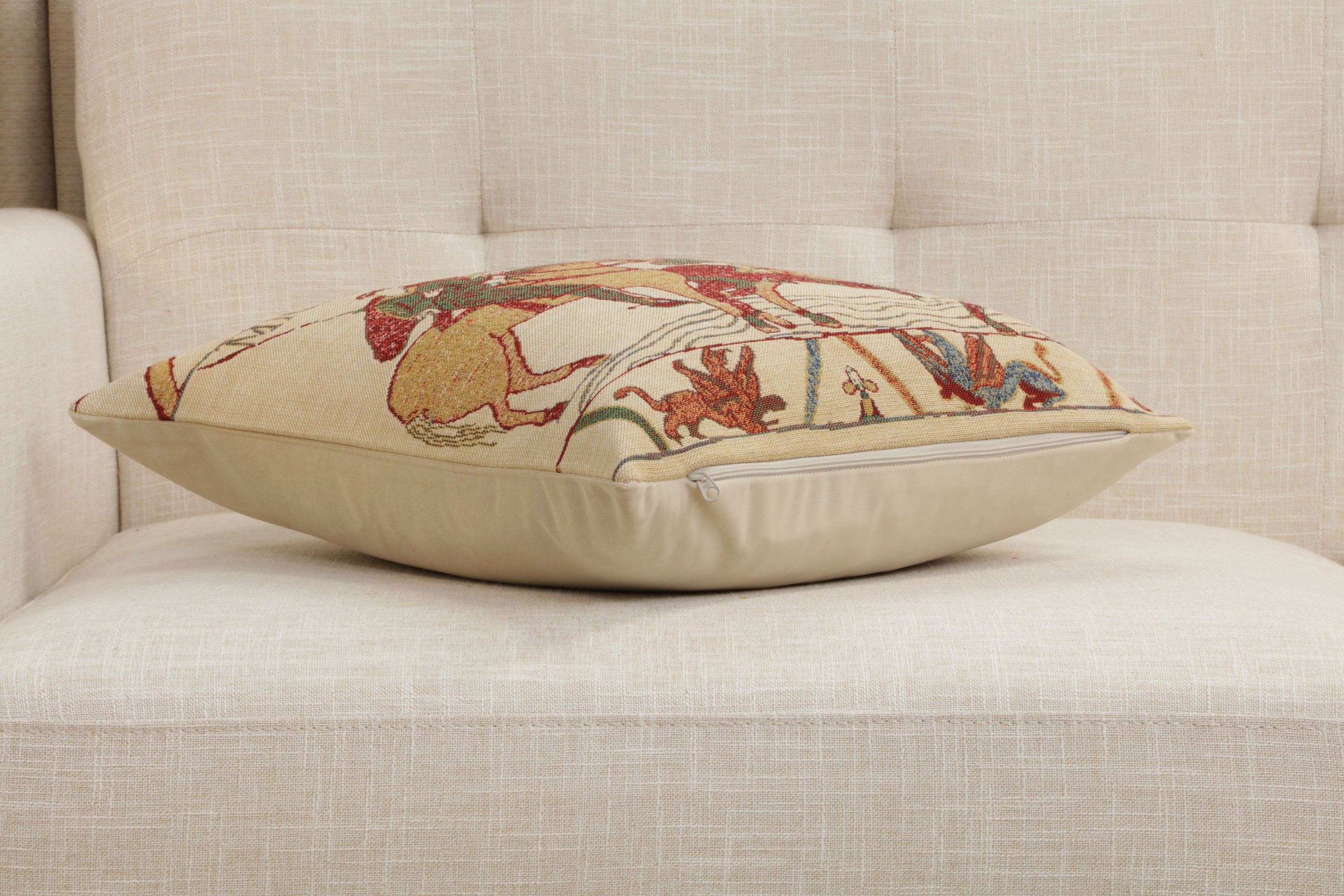 Bayeux Mont St. Michel I Belgian Cushion Cover