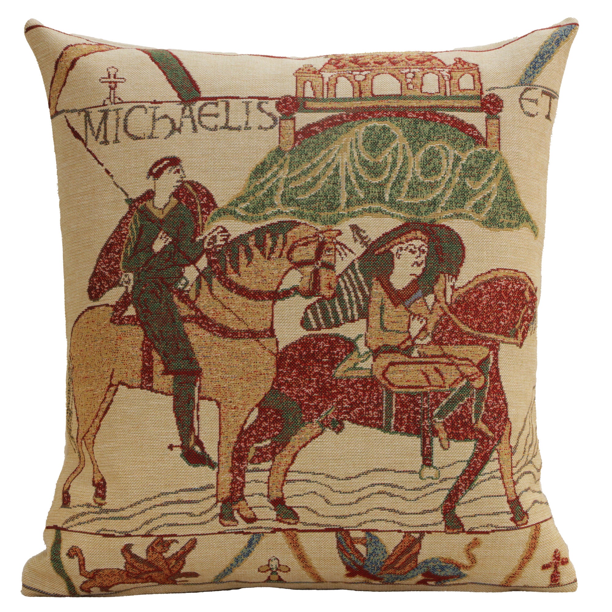 Bayeux Mont St. Michel I Belgian Cushion Cover