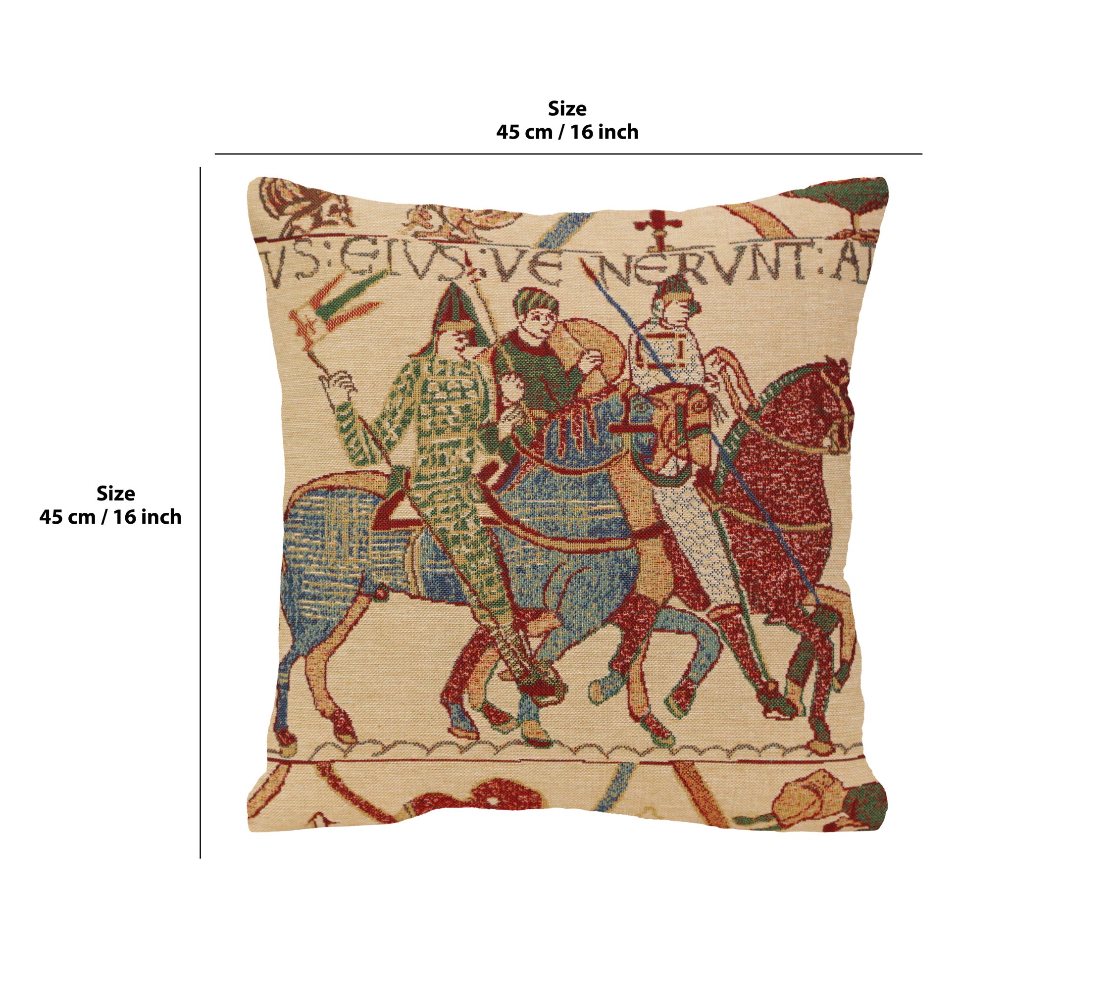 Bayeux Mont St. Michel II Belgian Cushion Cover