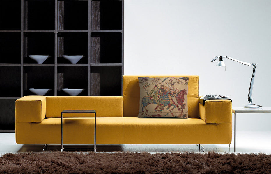 Bayeux Mont St. Michel II Belgian Cushion Cover
