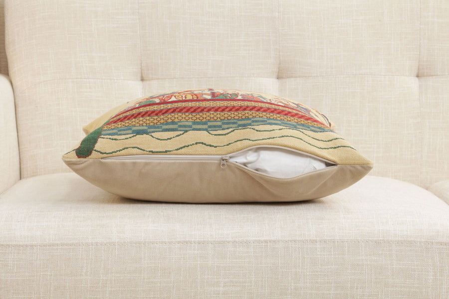 Bayeux Mare Belgian Cushion Cover
