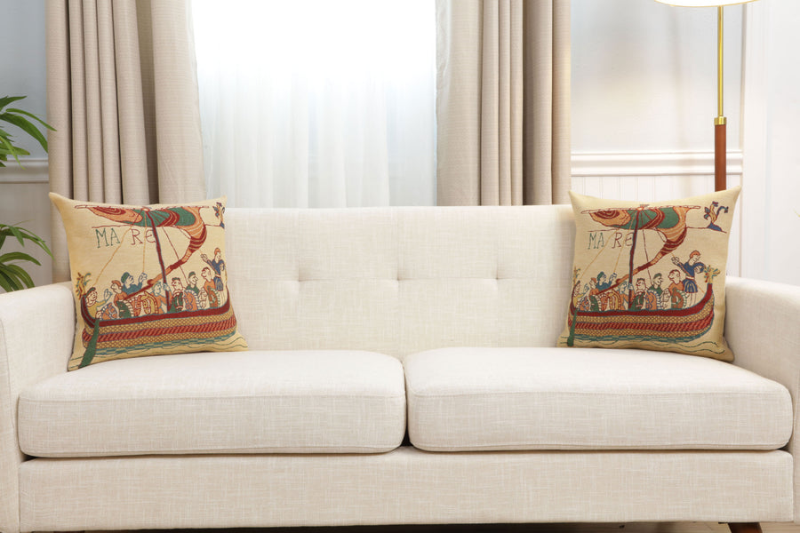 Bayeux Mare Belgian Cushion Cover