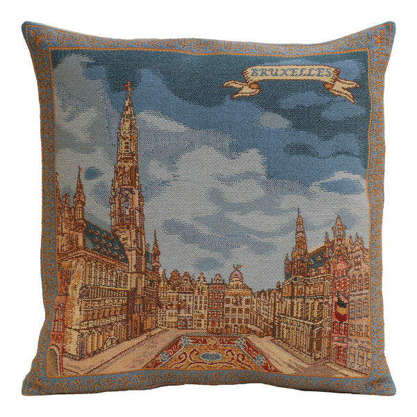 Grand Place Brussels I Belgian Cushion Cover