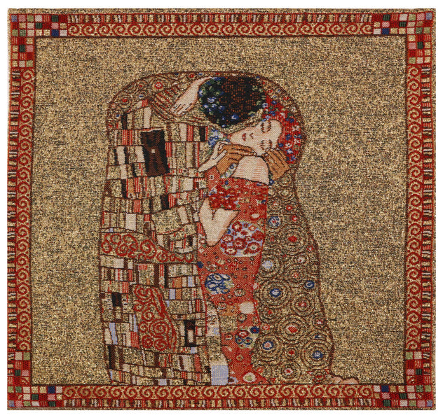 Le Baiser by Klimt Belgian Cushion Cover