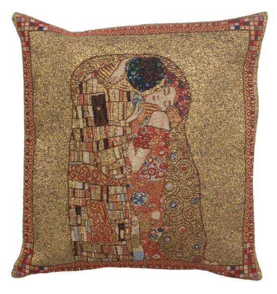 Le Baiser by Klimt Belgian Cushion Cover