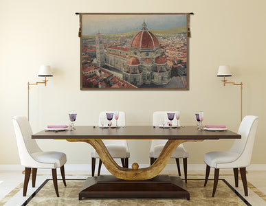 Florence Cathedral Italian Tapestry Wall Hanging