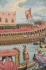 Return of Bucintoro Italian Tapestry Wall Hanging