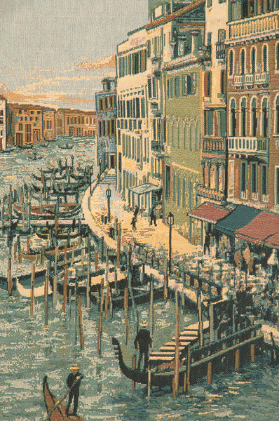 Grand Canal Italian Tapestry Wall Hanging