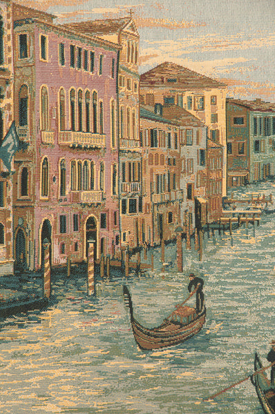 Grand Canal Italian Tapestry Wall Hanging