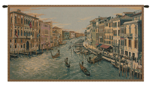 Grand Canal Italian Tapestry Wall Hanging