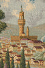 Firenze Veduta Italian Tapestry Wall Hanging