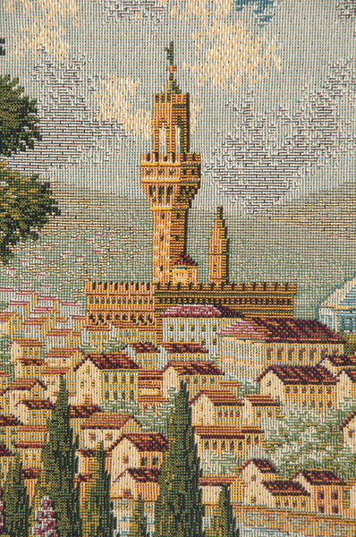 Firenze Veduta Italian Tapestry Wall Hanging