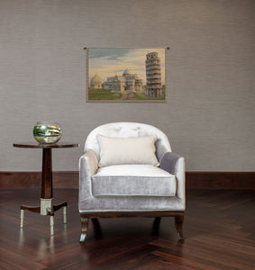 Torre duomo Battistero Italian Tapestry Wall Hanging