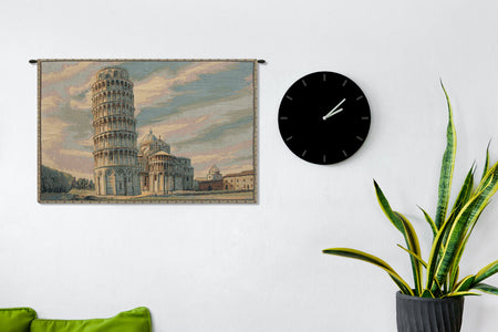 Torre di Pisa Italian Tapestry Wall Hanging