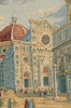 Duomo e Battistero Firenze Italian Tapestry Wall Hanging