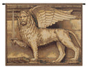 Lion with Sword Italian Tapestry Wall Hanging