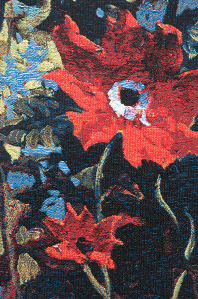 Bouquet by Simon Bull  Belgian Tapestry Wall Hanging