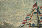 Antique Clipper Ship Fine Art Tapestry