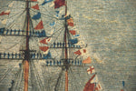 Antique Clipper Ship Fine Art Tapestry