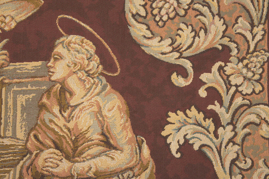 Annunciation Italian Tapestry Wall Hanging