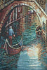 Canal With Shops II Tapestry Wall Hanging