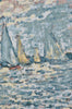 Regatta a l'argenteuil Belgian Tapestry Wall Hanging