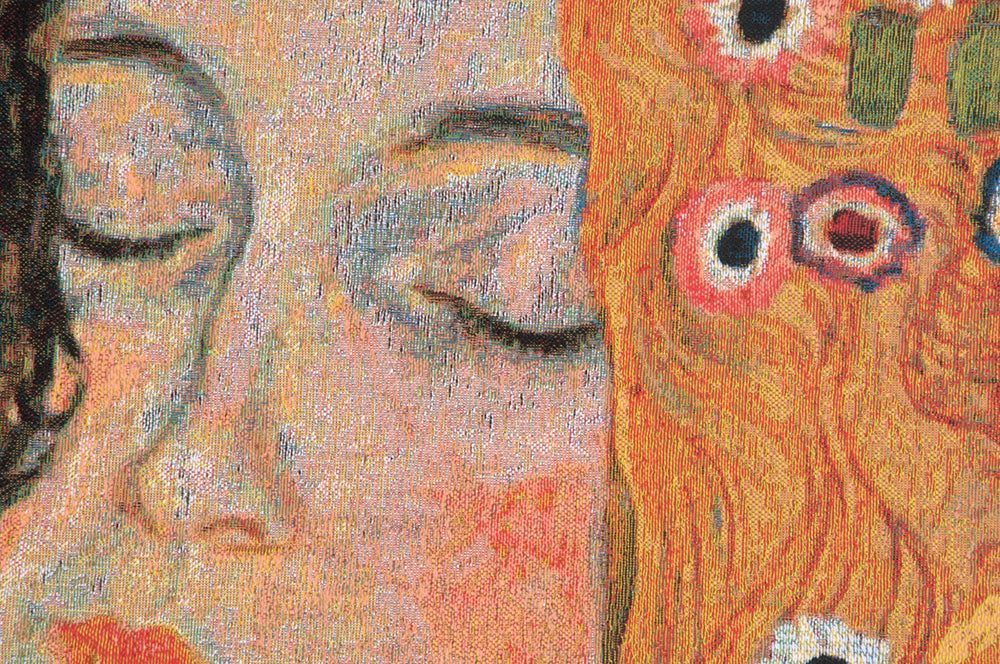 Mother and Child Belgian Tapestry Wall Hanging