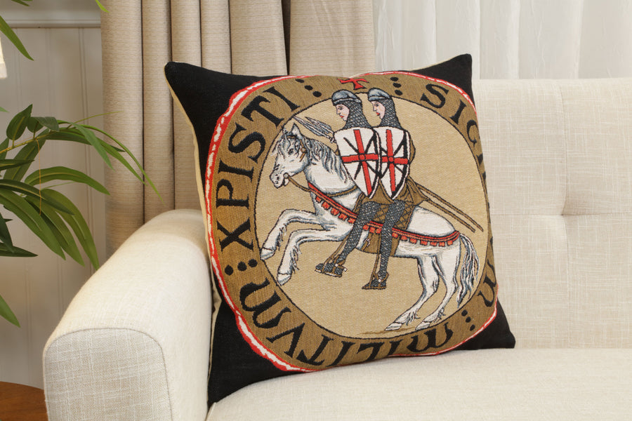 Sceau Templier I European Cushion Cover