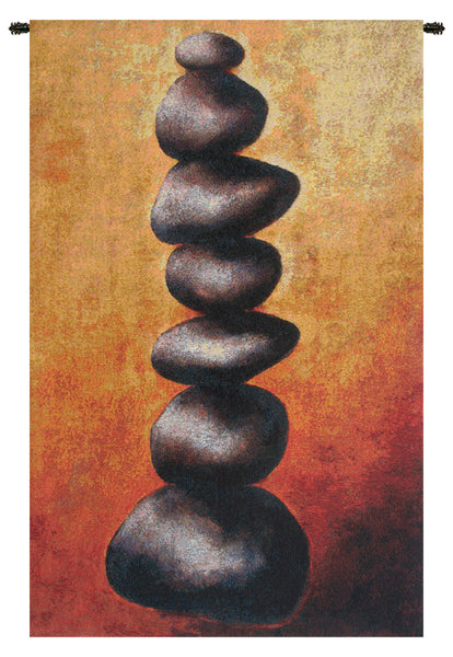 Stone Yellow Belgian Tapestry Wall Hanging