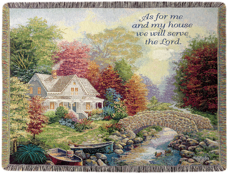 Autumn Tranquility Tapestry Throw