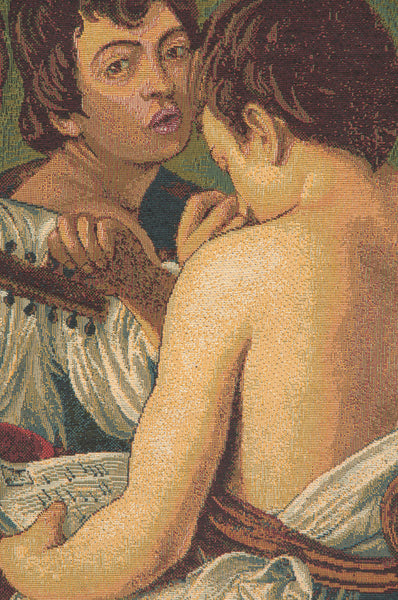 Concerto Caravaggio Italian Tapestry Wall Hanging