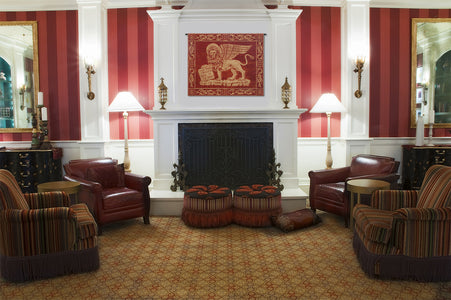 Leone Rosso Italian Tapestry Wall Hanging