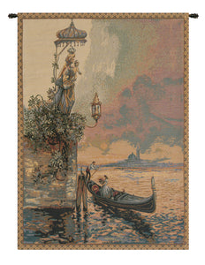 Gondola Italian Tapestry Wall Hanging