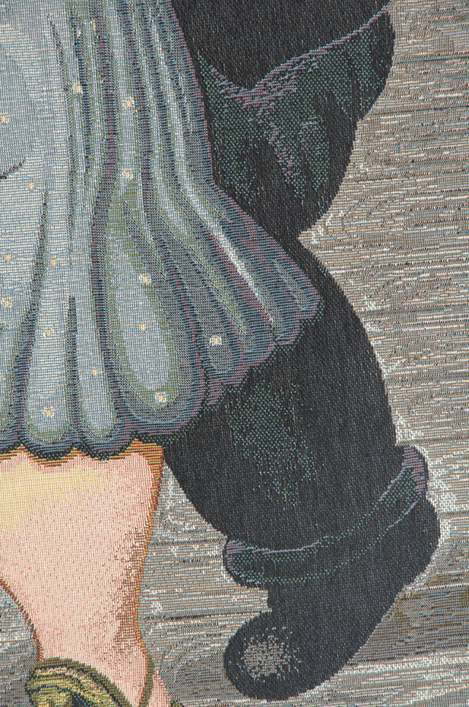 Botero Blu Italian Tapestry Wall Hanging
