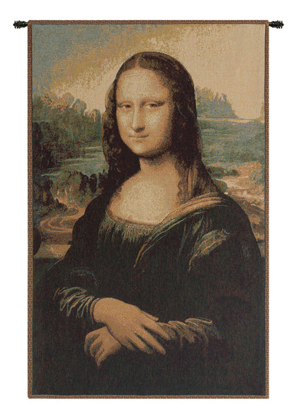 The Mona Lisa Italian Tapestry Wall Hanging