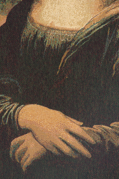 The Mona Lisa Italian Tapestry Wall Hanging