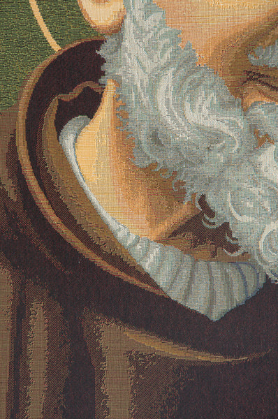 San Pio Father Pio III Italian Tapestry Wall Hanging