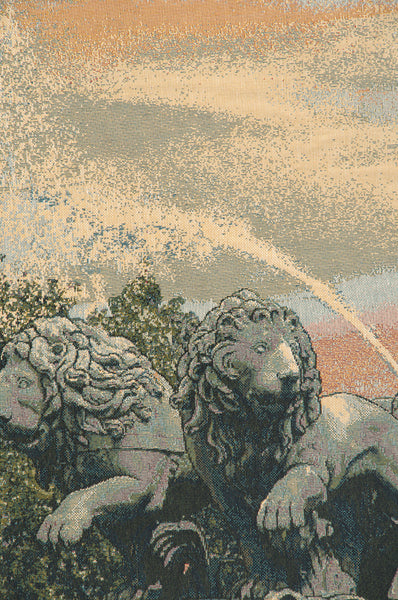 Cibele Madrid Fountain Italian Tapestry Wall Hanging