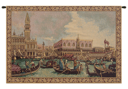 Bucintoro II Small Italian Tapestry Wall Hanging
