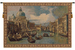 Saint Mary of Health and the Grand Canal Horizontal Small Italian Tapestry Wall Hanging