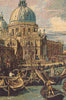 Saint Mary of Health and the Grand Canal Horizontal Small Italian Tapestry Wall Hanging