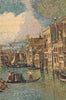 Saint Mary of Health and the Grand Canal Horizontal Small Italian Tapestry Wall Hanging