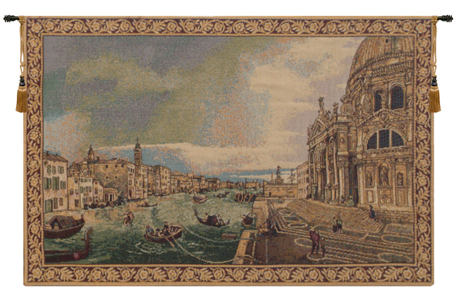 La Salute Small Italian Tapestry Wall Hanging