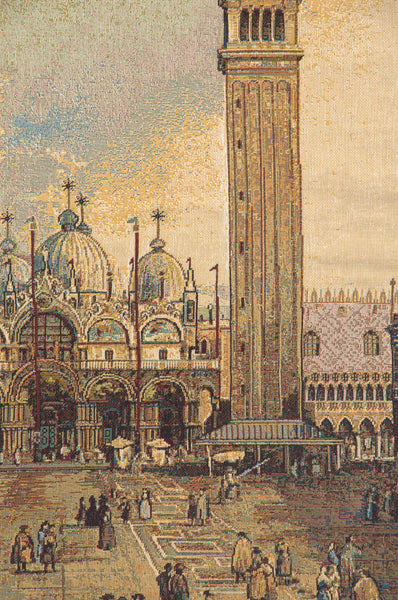 San Marco Square Italian Tapestry Wall Hanging