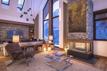 Inside San Marco Italian Tapestry Wall Hanging