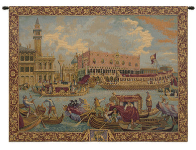 Bucintoro Italian Tapestry Wall Hanging